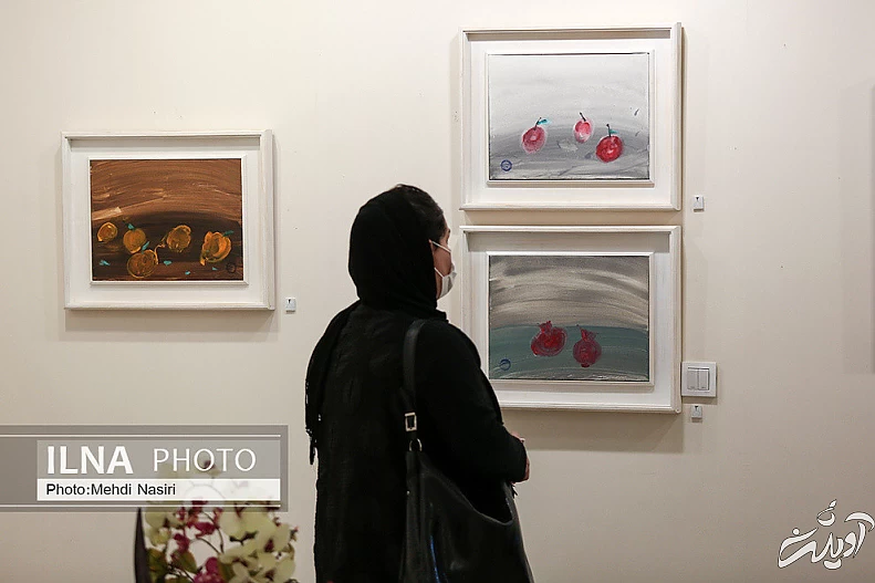 (تصاویر) نمایشگاه نقاشی مریم حیدرزاده